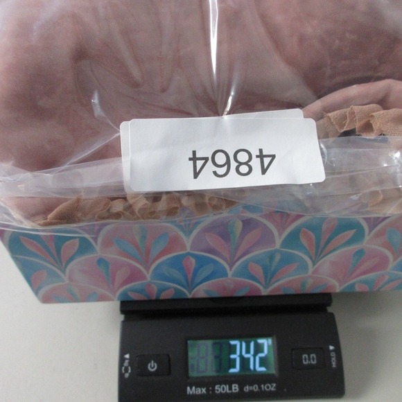 Cinq a Sept 5a7 Velvet Pants Women 8 Pink Rayon Silk Ruffle Wide Leg Luxury 342 - Picture 11 of 11